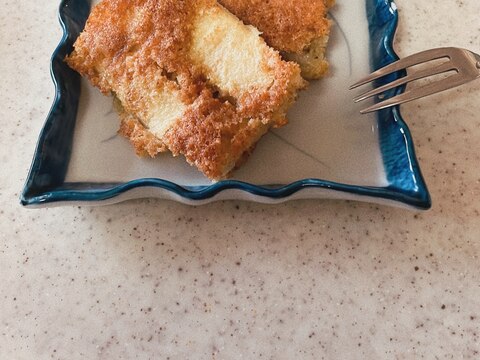 ラム酒が香るリンゴケーキ